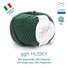 ggh Husky Box | 300g Set (6x50g) – 013 – Nordseegrün - ggh Wolle