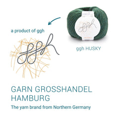 ggh Husky Box | 300g Set (6x50g) – 013 – Nordseegrün - ggh Wolle