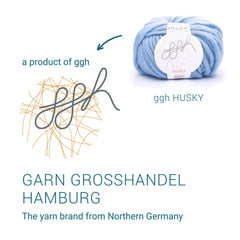 ggh Husky Box | 300g Set (6x50g) – 054 – Aquablau - ggh Wolle