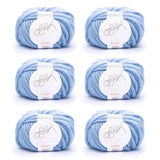 ggh Husky Box | 300g Set (6x50g) – 054 – Aquablau - ggh Wolle