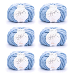 ggh Husky Box | 300g Set (6x50g) – 054 – Aquablau - ggh Wolle