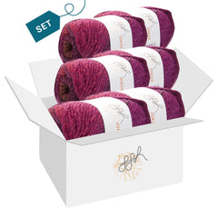 ggh Joker Box | 300g Set (6x50g) | 006 - Rostrot - Zyklam - ggh Wolle