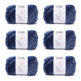ggh Joker Box | 300g Set (6x50g) | 022 - Marine - Jeans - Blau meliert - ggh Wolle
