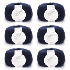 ggh Kid Box | 150g Set (6x25g)| 107 - Tiefes Kobalt - ggh Wolle