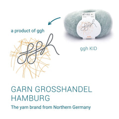 ggh Kid Box | 150g Set (6x25g)| 120 - Schimmerndes Glas - ggh Wolle