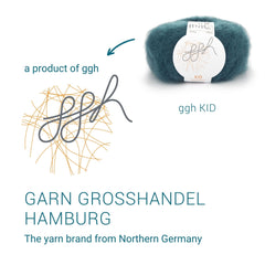 ggh Kid Box | 150g Set (6x25g)| 124 - Entenblau - ggh Wolle