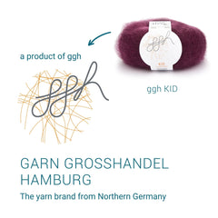 ggh Kid Box | 150g Set (6x25g)| 126 - Burgunderrot - ggh Wolle