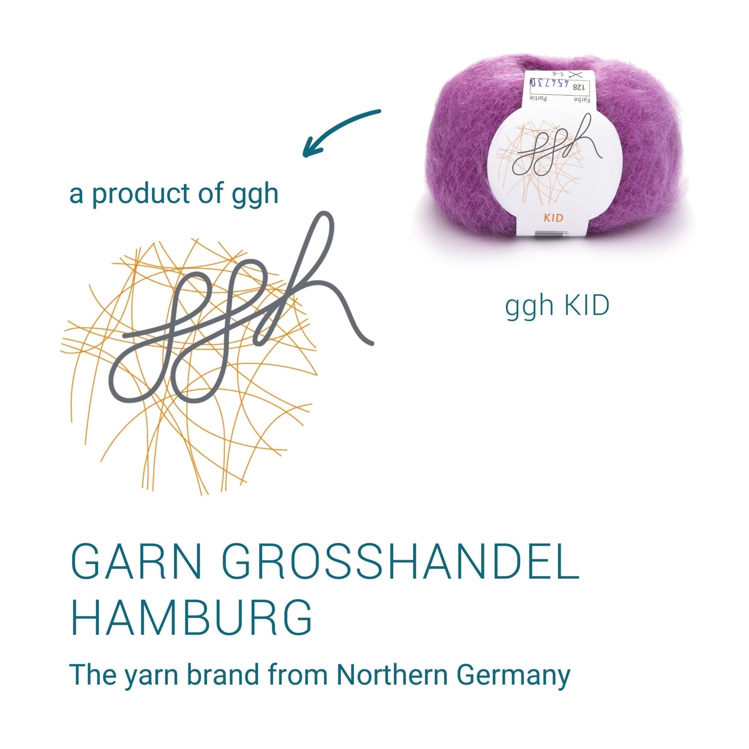 ggh Kid Box | 150g Set (6x25g)| 128 - Zyklam - ggh Wolle