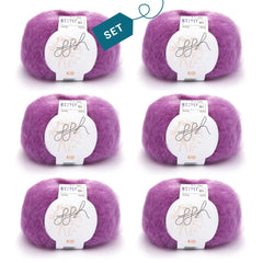 ggh Kid Box | 150g Set (6x25g)| 128 - Zyklam - ggh Wolle