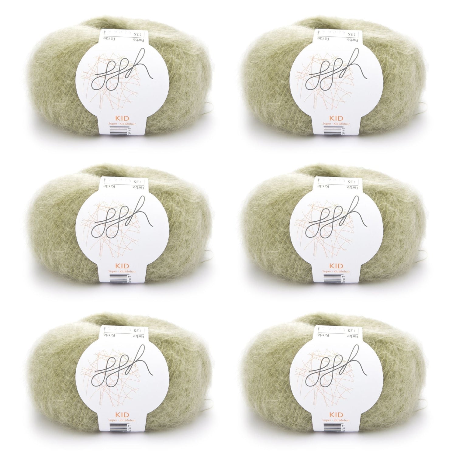 ggh Kid Box | 150g Set (6x25g)| 135 - Reet - ggh Wolle