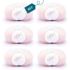 ggh Kid Box | 150g Set (6x25g)| 144 - Puderrosé - ggh Wolle
