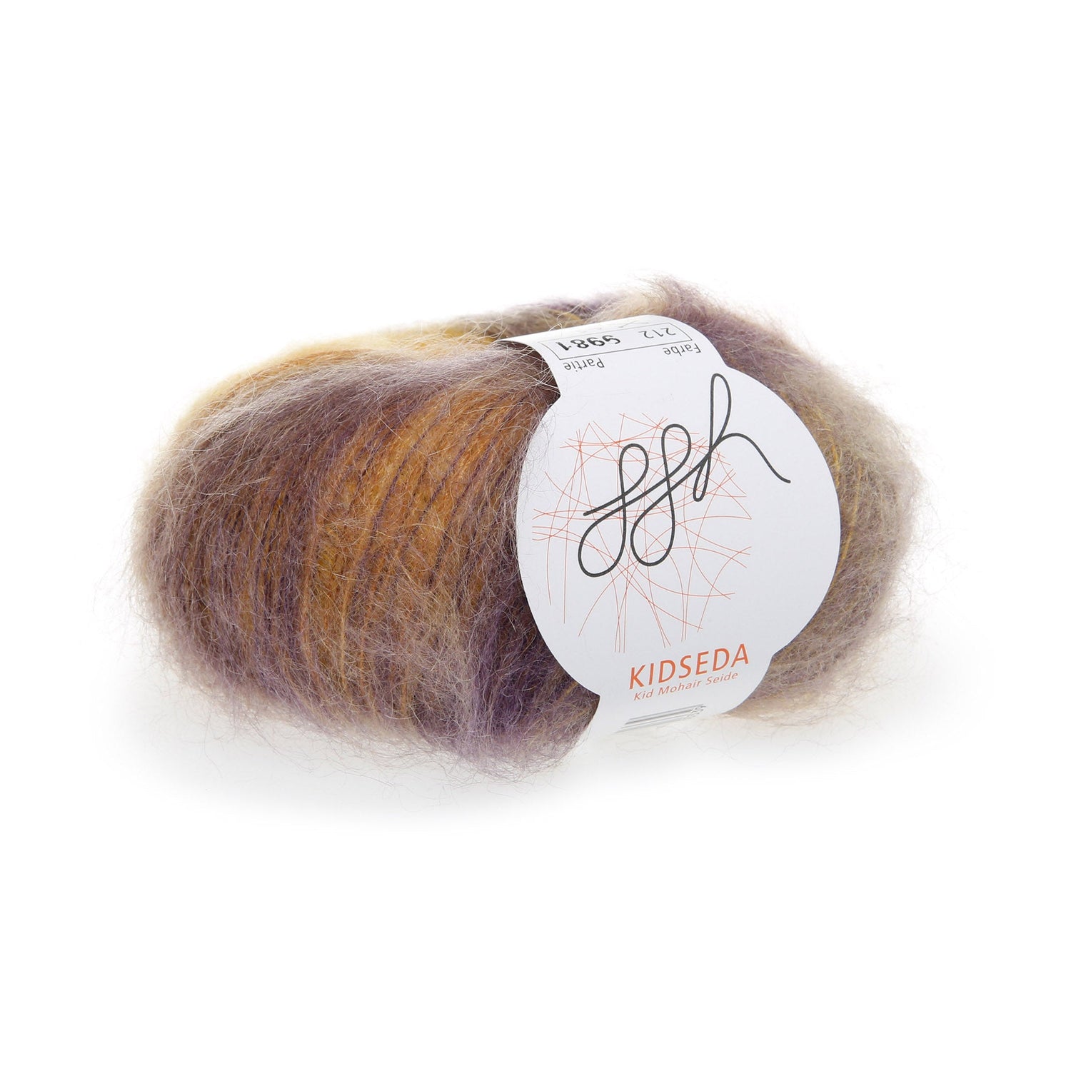 ggh Kidseda | 212 - Lilagoldmeliert - ggh Wolle