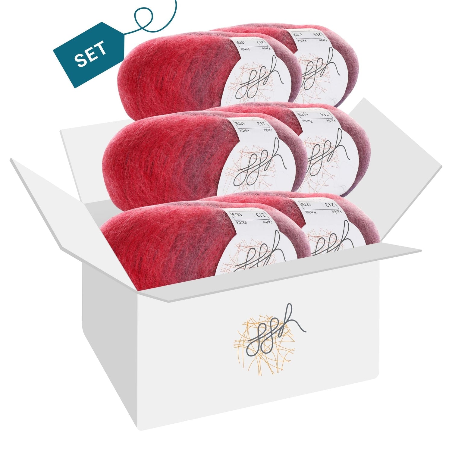 ggh Kidseda Box | 213 - Pink - Mauve - Lavendel - ggh Wolle