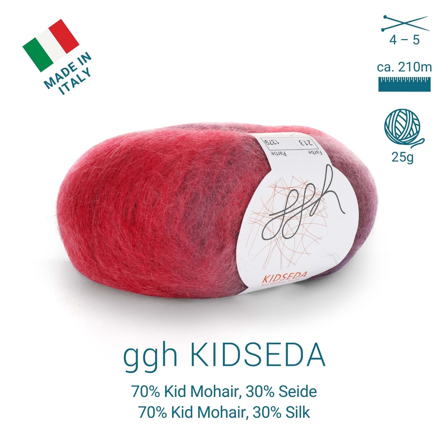 ggh Kidseda Box | 213 - Pink - Mauve - Lavendel - ggh Wolle