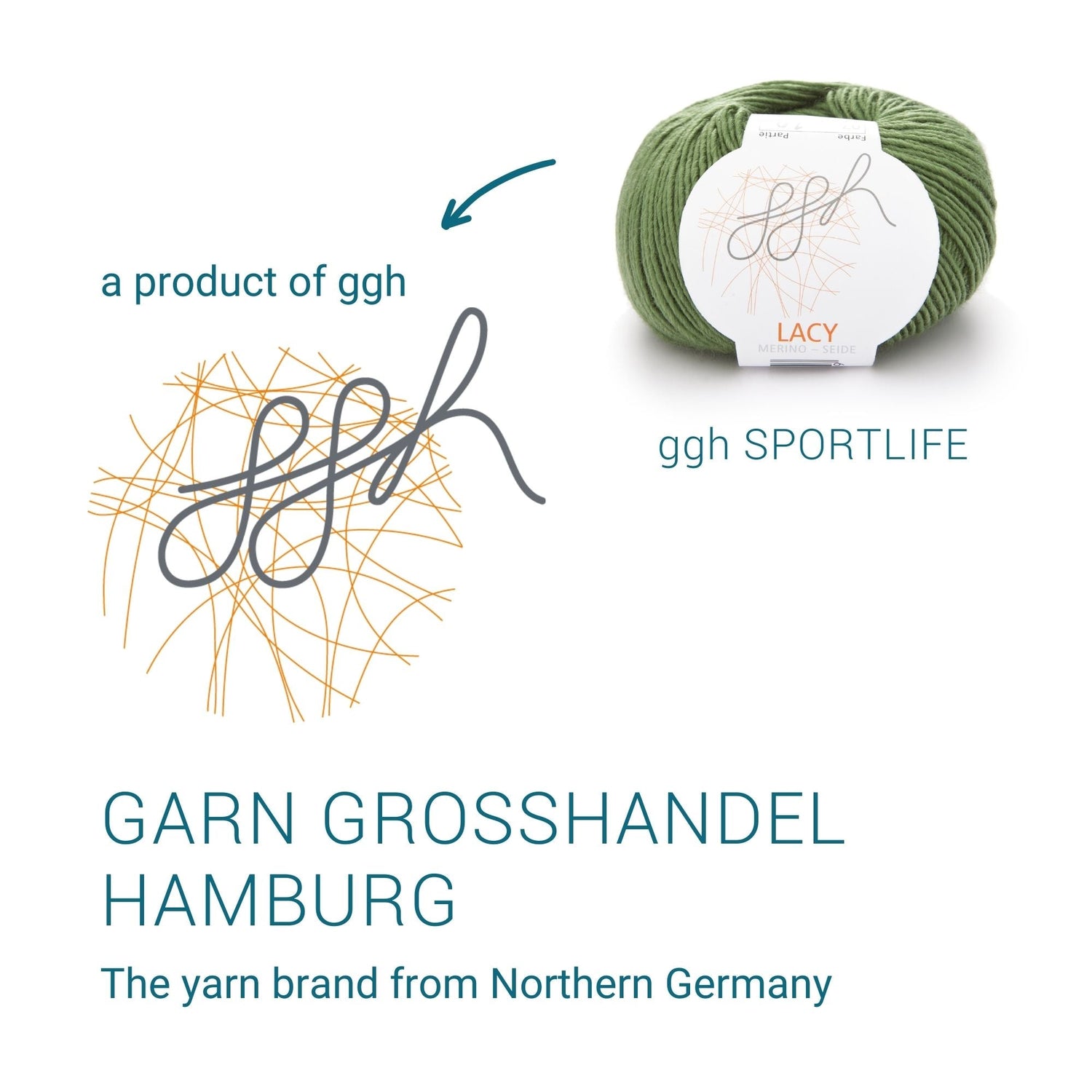 GGH Lacy | 007 - Olivgrün - ggh Wolle