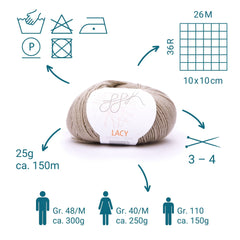 GGH Lacy | 019 - Beige - ggh Wolle