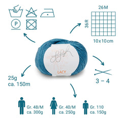 GGH Lacy | 022 - Türkis - ggh Wolle