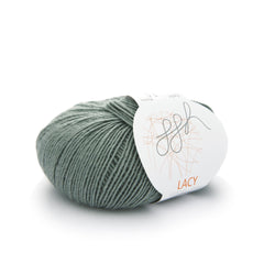 GGH Lacy | Merinowolle mit Seide | 25g - 150m | 009 - Grüngrau - ggh Wolle