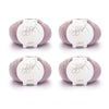 ggh Lacy | Set mit 4 x 25g (insg. 100g) - 002 - Rosa - ggh Wolle