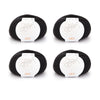 ggh Lacy | Set mit 4 x 25g (insg. 100g) - 010 - Schwarz - ggh Wolle