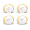 ggh Lacy | Set mit 4 x 25g (insg. 100g) - 028 - Senfgelb - ggh Wolle