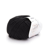 ggh Linova | 100% Baumwolle | 100m/50g | 001 - Schwarz - ggh Wolle