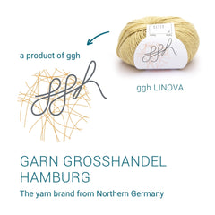 ggh Linova | 100% Baumwolle | 100m/50g | 017 - Honig - ggh Wolle