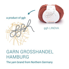 ggh Linova | 100% Baumwolle | 100m/50g | 023 - Gebranntes Ocker - ggh Wolle