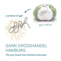 ggh Linova | 100% Baumwolle | 100m/50g | 046 - Lindgrün - ggh Wolle
