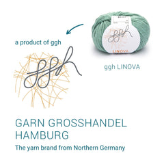 ggh Linova | 100% Baumwolle | 100m/50g | 058 - Blassgrün - ggh Wolle
