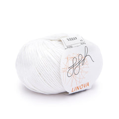 ggh Linova | 100% Baumwolle | 100m/50g | 064 - Weiß - ggh Wolle
