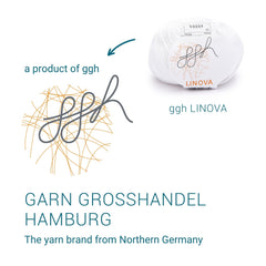 ggh Linova | 100% Baumwolle | 100m/50g | 064 - Weiß - ggh Wolle