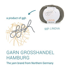 ggh Linova | 100% Baumwolle | 100m/50g | 073 - Khaki - ggh Wolle
