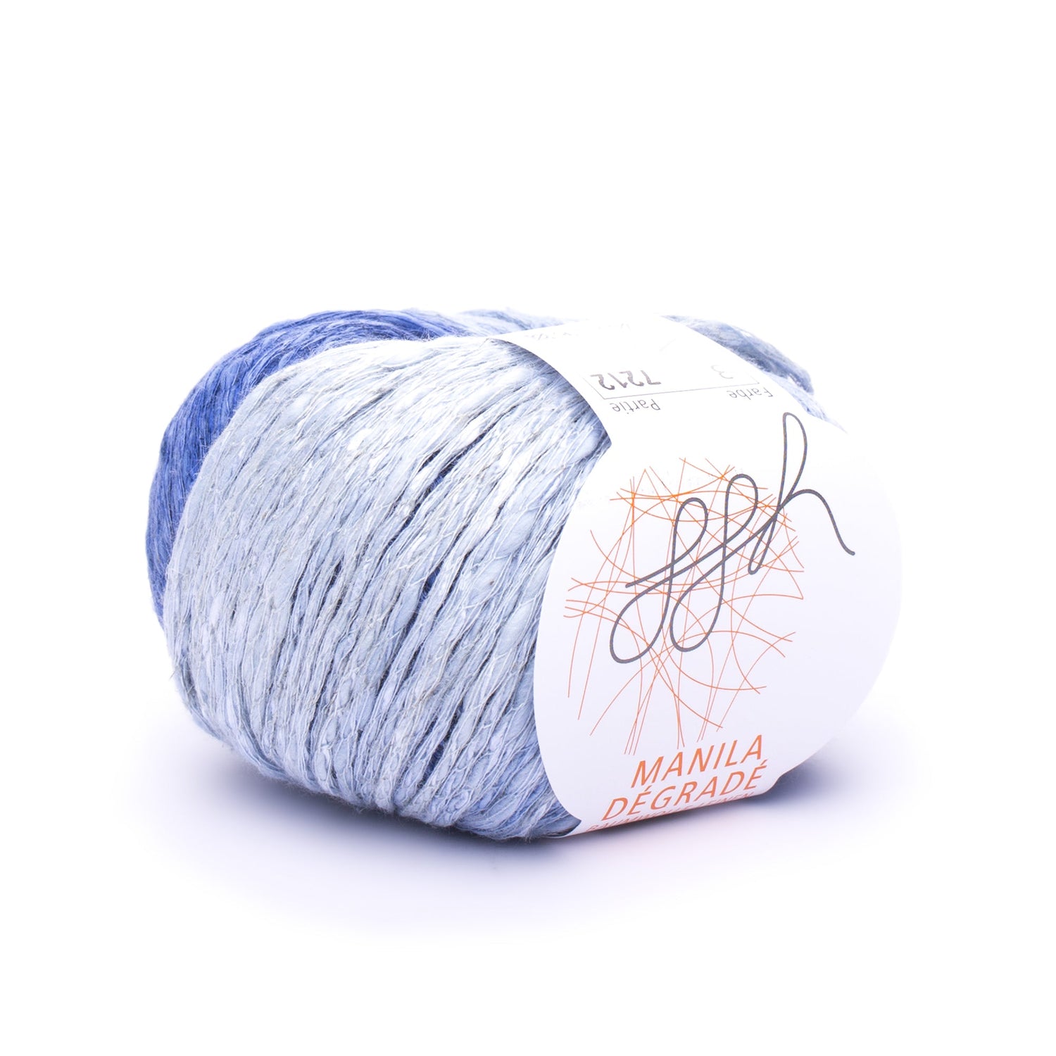 ggh Manila Degradé | 003 - Jeans - Hellblau - ggh Wolle