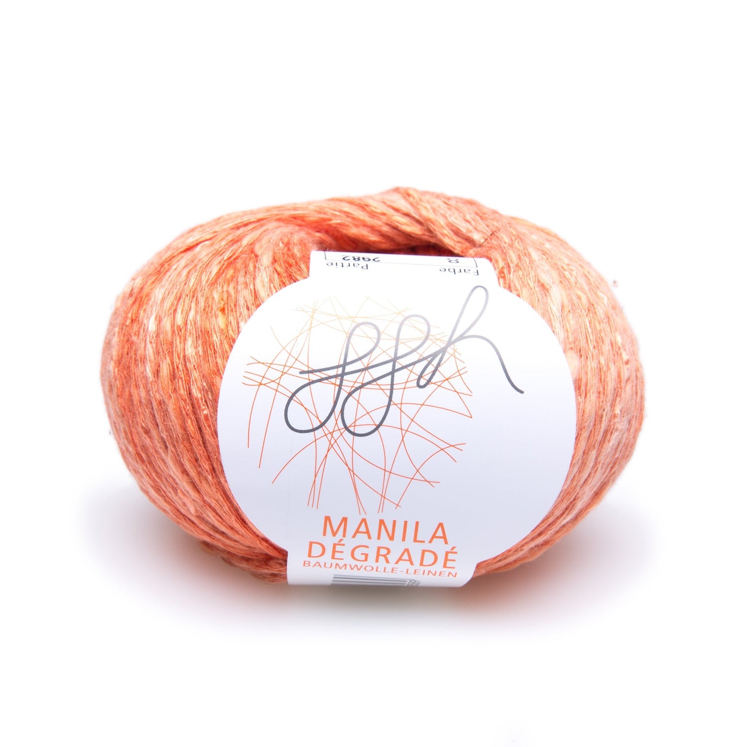 ggh Manila Degradé | 008 - Koralle - Apricot - ggh Wolle