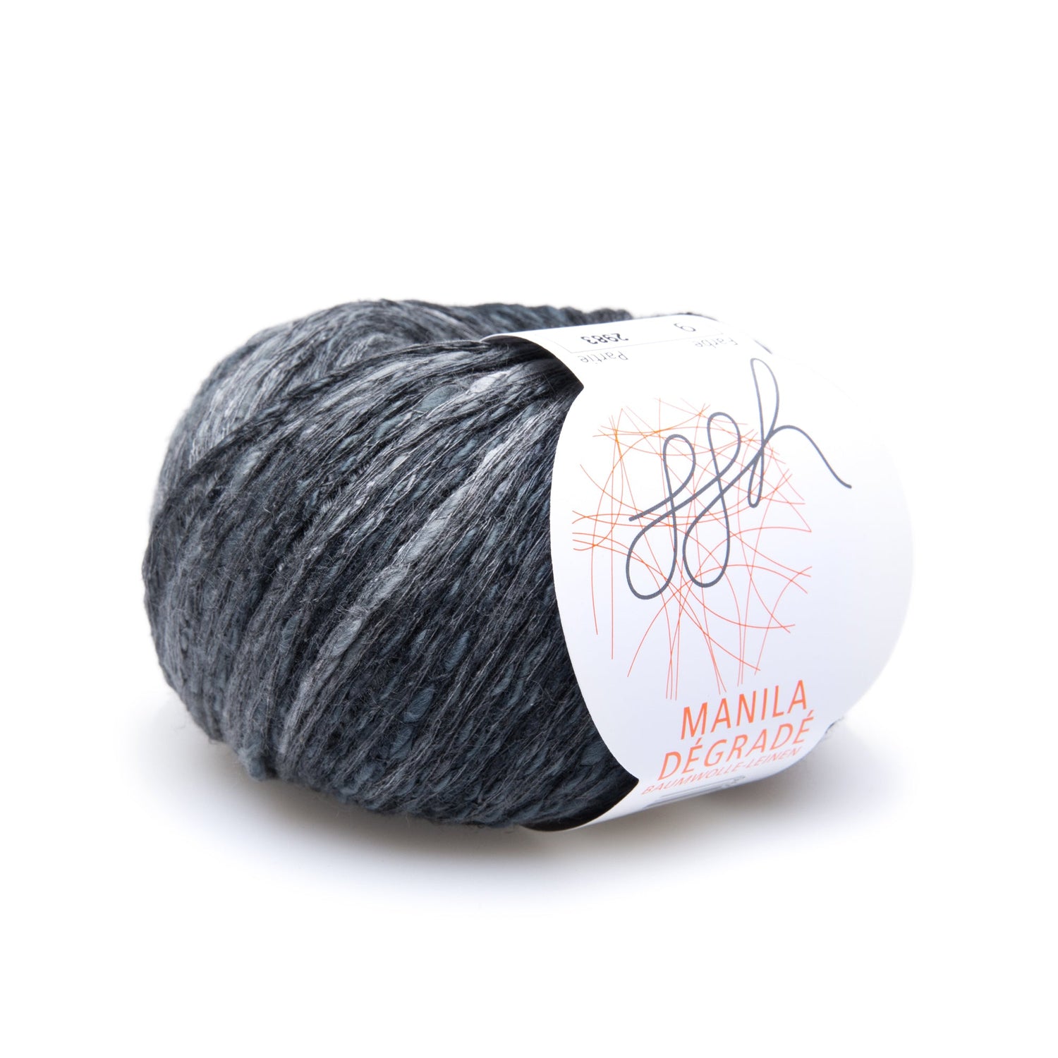 ggh Manila Degradé | 009 - Silber - Grau - ggh Wolle
