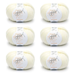 ggh Maxima Box | 300g Set (6x50g) – 001 – Wollweiß - ggh Wolle