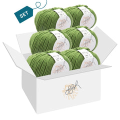 ggh Maxima Box | 300g Set (6x50g) – 043 – Grün - ggh Wolle