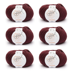 ggh Maxima Box | 300g Set (6x50g) – 060 – Ochsenblut - ggh Wolle