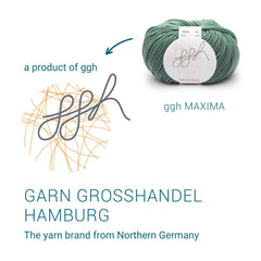 ggh Maxima Box | 300g Set (6x50g) – 065 – Berylgrün - ggh Wolle