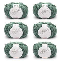 ggh Maxima Box | 300g Set (6x50g) – 065 – Berylgrün - ggh Wolle