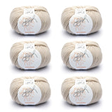 ggh Maxima Box | 300g Set (6x50g) – 067 – Angorakanin - ggh Wolle