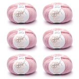 ggh Maxima Box | 300g Set (6x50g) – 078 – Puderrosa - ggh Wolle