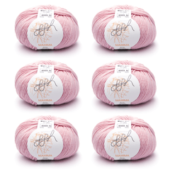 ggh Maxima Box | 300g Set (6x50g) – 078 – Puderrosa - ggh Wolle