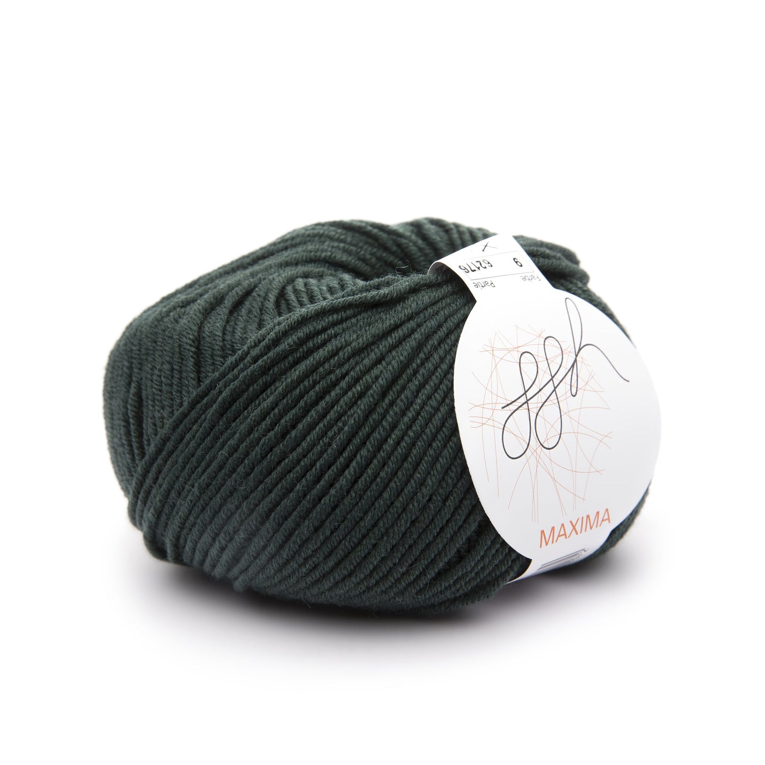 ggh Maxima | Merinowolle | 110m/50g | 009 - Grüner Schiefer - ggh Wolle