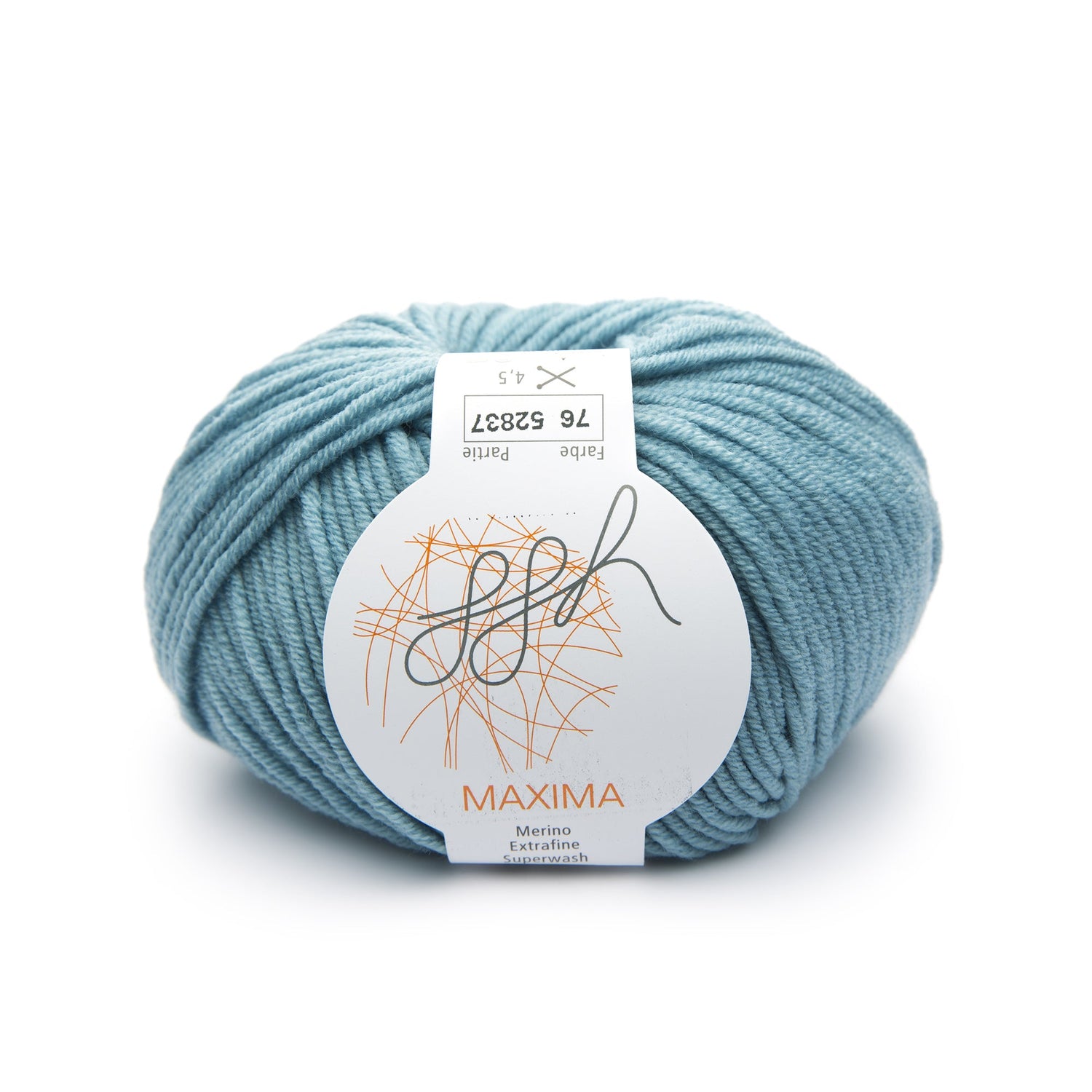 ggh Maxima | Merinowolle | 110m/50g | 076 - Arktisblau - ggh Wolle