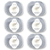 ggh Merino Deluxe - 300g Set (6x50g) - 005 - Grau - ggh Wolle