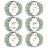 ggh Merino Deluxe - 300g Set (6x50g) - 018 - Schilfgrün - ggh Wolle
