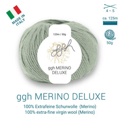 ggh Merino Deluxe - 300g Set (6x50g) - 018 - Schilfgrün - ggh Wolle