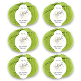 ggh Merino Deluxe - 300g Set (6x50g) - 020 - Moos - ggh Wolle